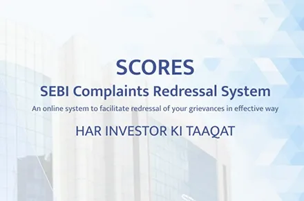 SEBI scores Portal