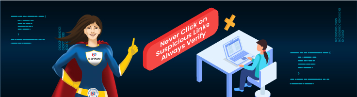 Phishing scam awareness image